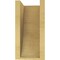 Ekena Millwork 6"W x 6"D x 12"H Wide Durham Rough Cedar Woodgrain TimberThane Corbel, Primed Tan CORUR06X06X12DURRCPR - alternate 4